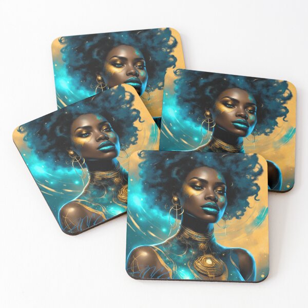 Item preview, Stellar Siren in Aqua Gold designed and sold by Blackcanvas444.