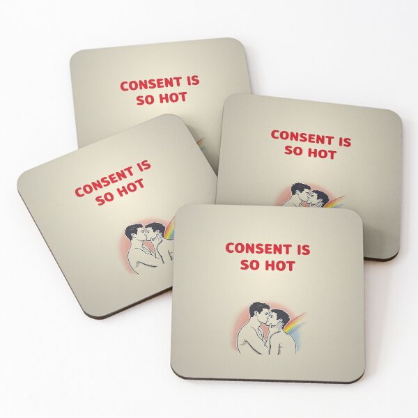 Item preview, CONSENT IS SO HOT designed and sold by CieL Art.