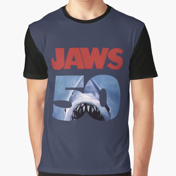 Item preview, Jaws 50th Anniversary Retro Vintage 90s Movie Cover designed and sold by Doveballs.
