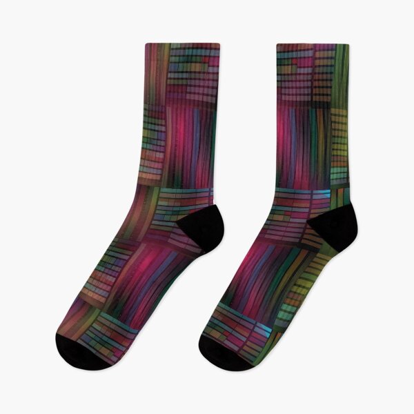 Item preview, MULTICOLOR CROSSHATCH X (Pattern) designed and sold by FREEKNSTEIN.