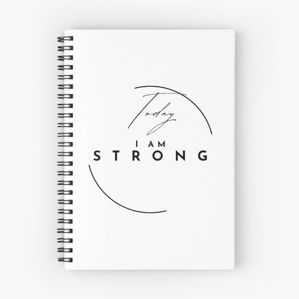 Item preview, Today I Am Strong, Emboldening, Powerful, Determined designed and sold by Lisie24.