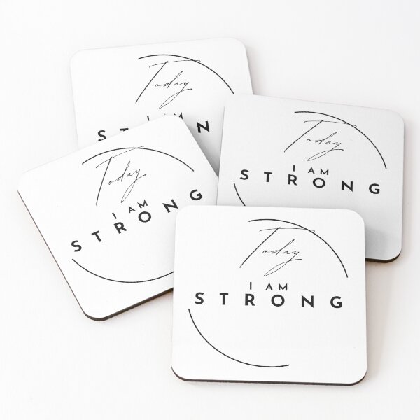 Item preview, Today I Am Strong, Emboldening, Powerful, Determined designed and sold by Lisie24.