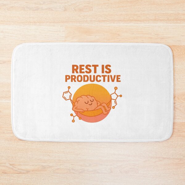 Item preview, Rest Is Productive – Brain on Break designed and sold by inkNext.