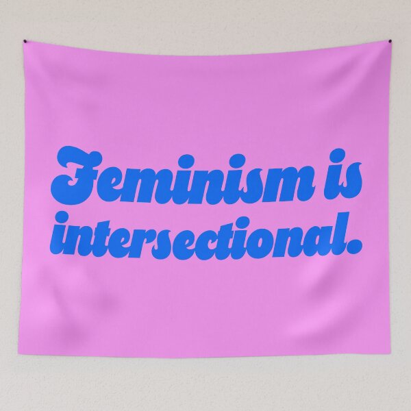 Item preview, Feminism Is Intersectional - Cornflower designed and sold by sillyjess.