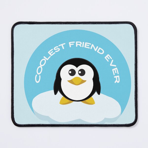 Item preview, Coolest Friend Ever – Cute Penguin Design designed and sold by Tattyarts.