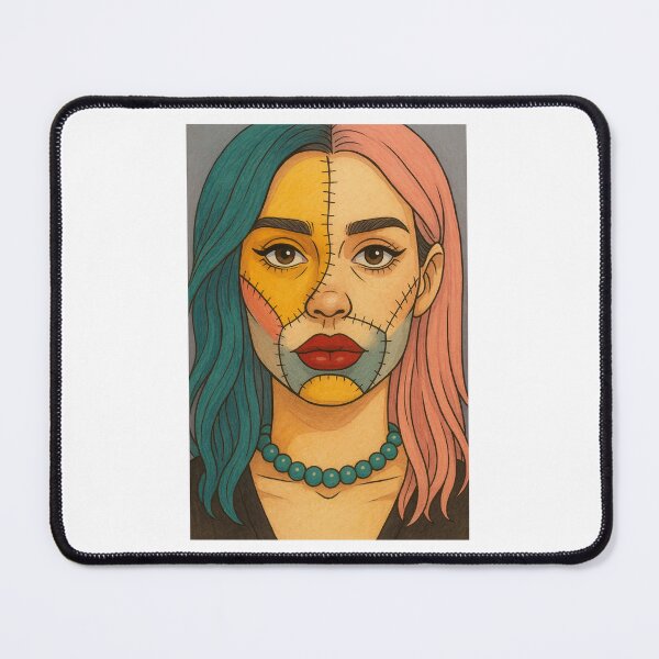 Item preview, Stitched Expression – Duality in Color designed and sold by TainaDeLuna.