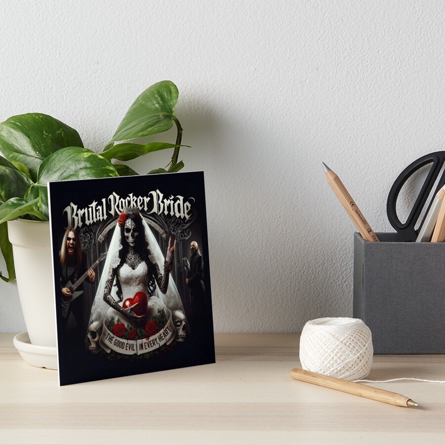 Item preview, Art Board Print designed and sold by VoodooStore.