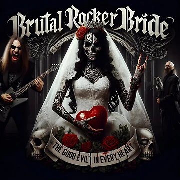 Artwork thumbnail, Gothic Skeleton Rocker Bride by Voodoo Store Paranormal Collections