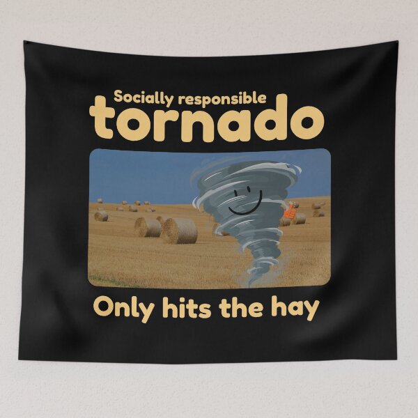 Item preview, Socially Responsible Tornado! Limited Edition designed and sold by Sageblaze Variety Shop.