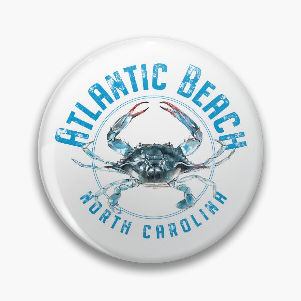 Item preview, Atlantic Beach North Carolina Blue Crab Design designed and sold by Futurebeachbum.