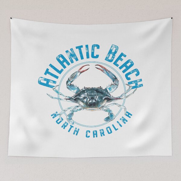 Item preview, Atlantic Beach North Carolina Blue Crab Design designed and sold by Futurebeachbum.