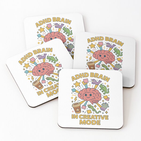 Item preview, ADHD Brain in Creative Mode – Chaos Is a Superpower designed and sold by inkNext.