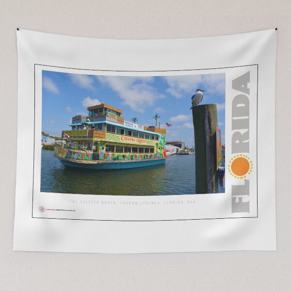 Item preview, The Calypso Queen sailing from Tarpon Springs, Florida designed and sold by Robert Hills.