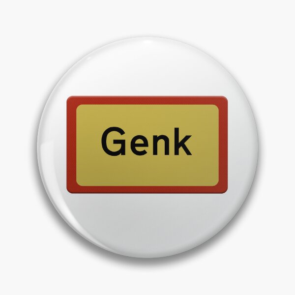Item preview, Road sign for the town of Genk Belgium designed and sold by funkyworm.