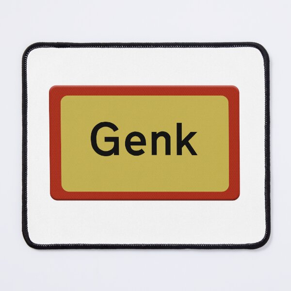 Item preview, Road sign for the town of Genk Belgium designed and sold by funkyworm.