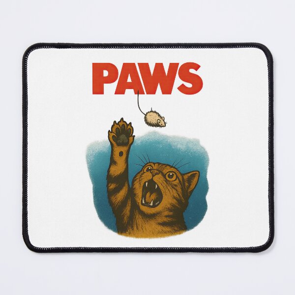 Item preview, Paws | Vintage Cat Horror Movie designed and sold by Oh, the HORROR!.