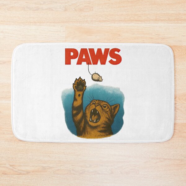 Item preview, Paws | Vintage Cat Horror Movie designed and sold by Oh, the HORROR!.