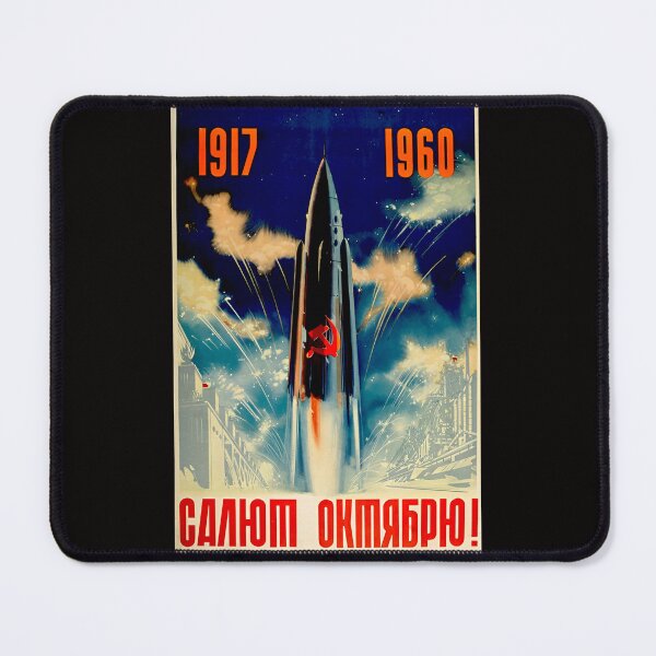 Item preview, Soviet Cold War space Program vintage poster designed and sold by Helios Be. Lavsh.