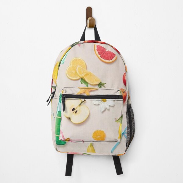 Item preview, Colorful Fruit and Beverage Collage – Cheerful Summer-Inspired Design designed and sold by tarzbol.
