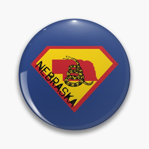 Item preview, NEBRASKAN  SHIELD - Freedom Is The Superpower -  Gadsden Snake Flag - Dont Tread On Me SUPERHERO NEBRASKA spellout design designed and sold by pelagio.
