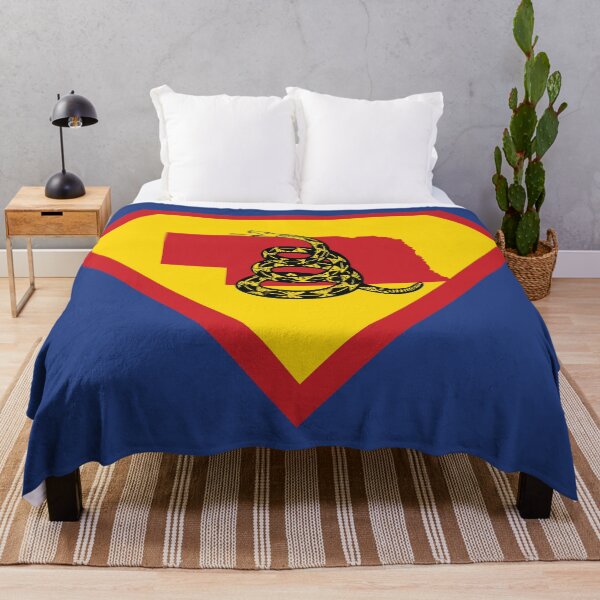 Item preview, NEBRASKAN  SHIELD - Freedom Is The Superpower -  Gadsden Snake Flag - Dont Tread On Me SUPERHERO NEBRASKA  design designed and sold by pelagio.