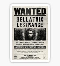 bellatrix lestrange Sticker