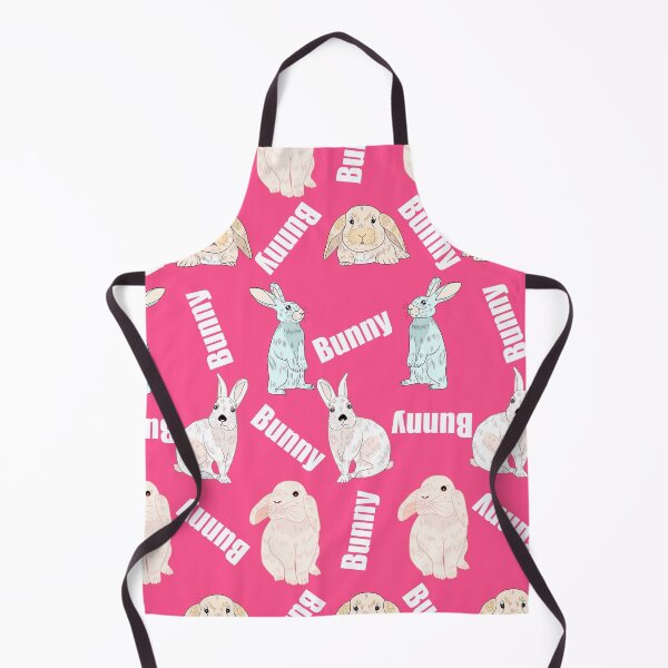 Item preview, Cute Bunny Rabbit Pink Pattern designed and sold by overheadclick.