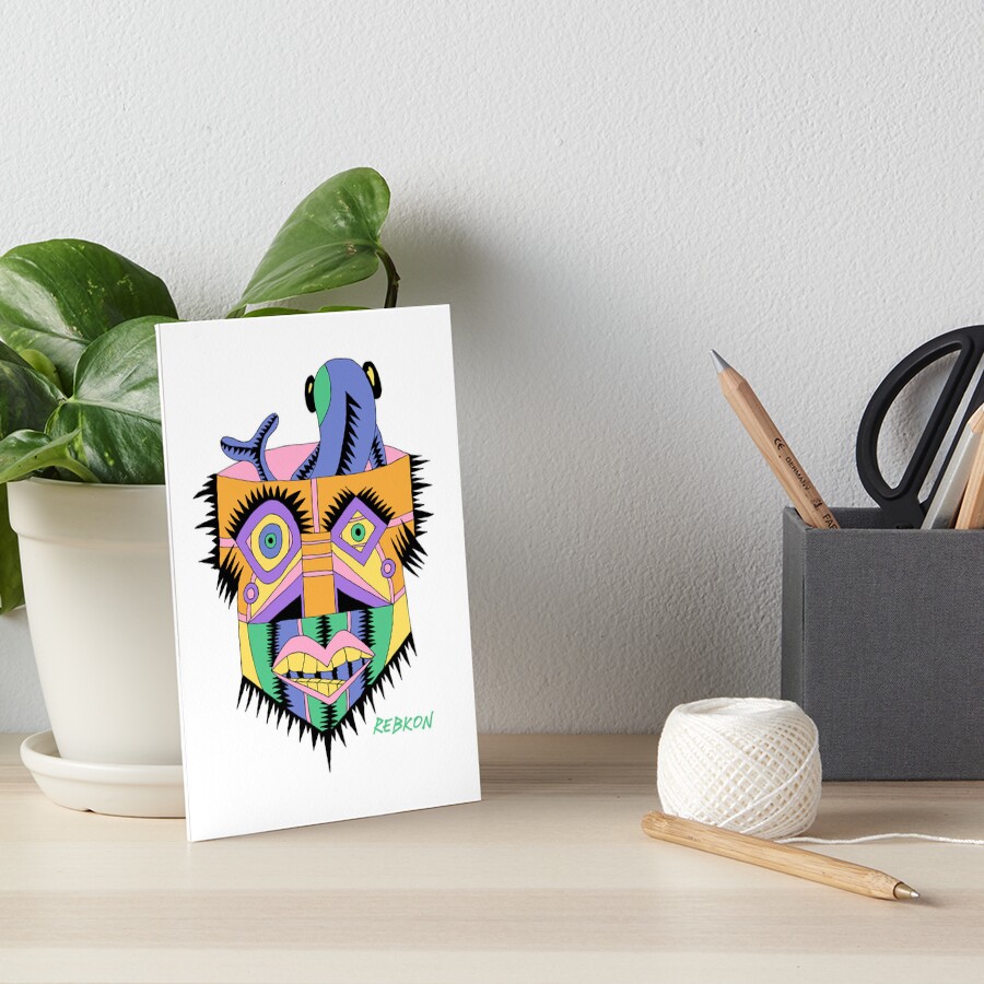 Item preview, Art Board Print designed and sold by RebKonDesign.