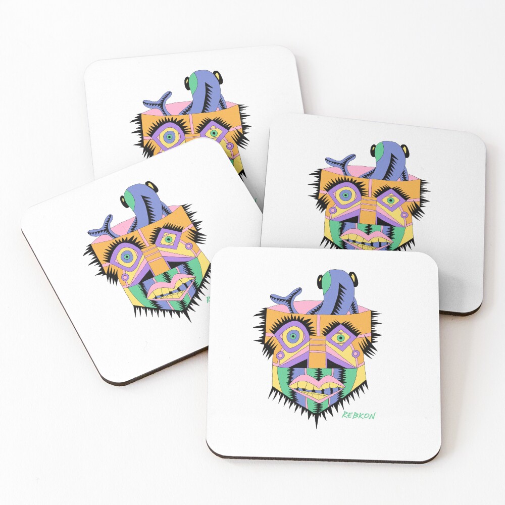Item preview, Coasters (Set of 4) designed and sold by RebKonDesign.