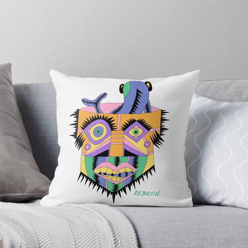 Item preview, Throw Pillow designed and sold by RebKonDesign.