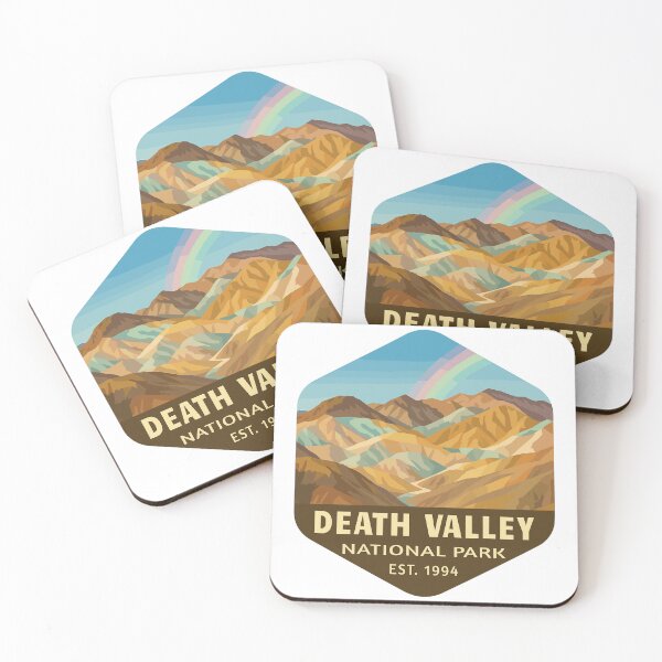 Item preview, Death Valley National Park Retro Sticker designed and sold by Ismeal Von.