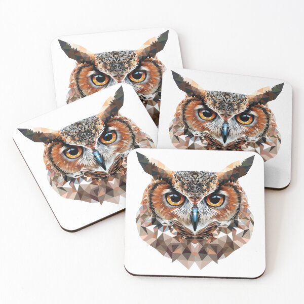 Item preview, Polygon Owl designed and sold by Letteraddicted.