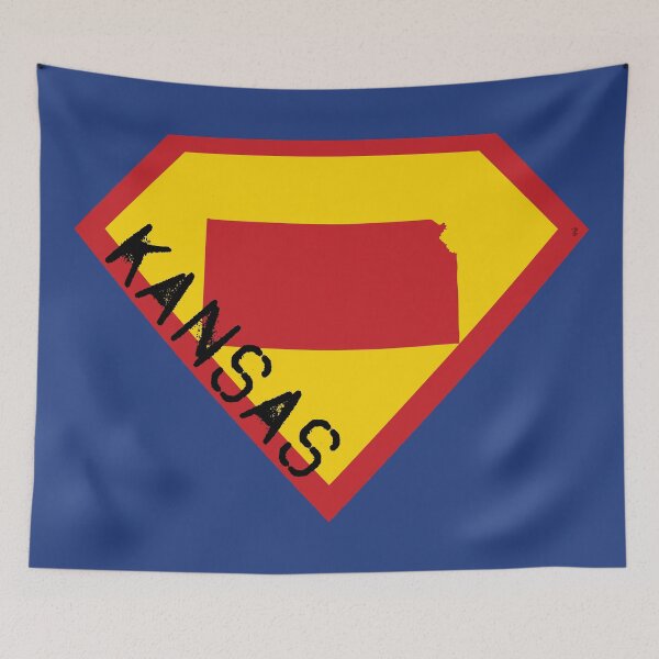 Item preview, KANSAN  SHIELD  - Freedom Is The Superpower - SUPERHERO KANSAS   spellout design designed and sold by pelagio.