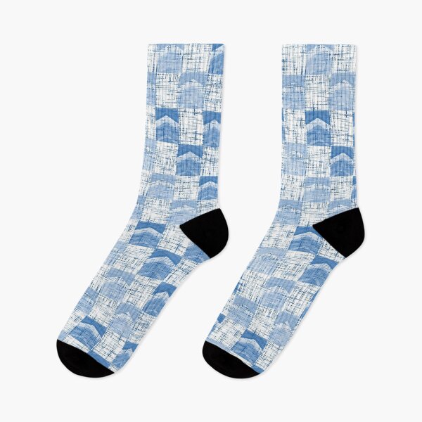Item preview, Textured Blue and White Barkcloth Pattern Seamless Repeat designed and sold by Sharon Schwalbe.