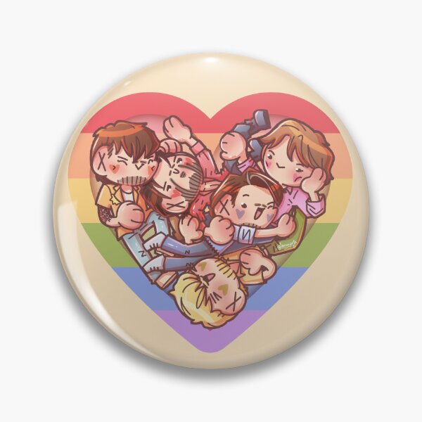 Item preview, Pride heart with Joker Out designed and sold by aRoxArts.