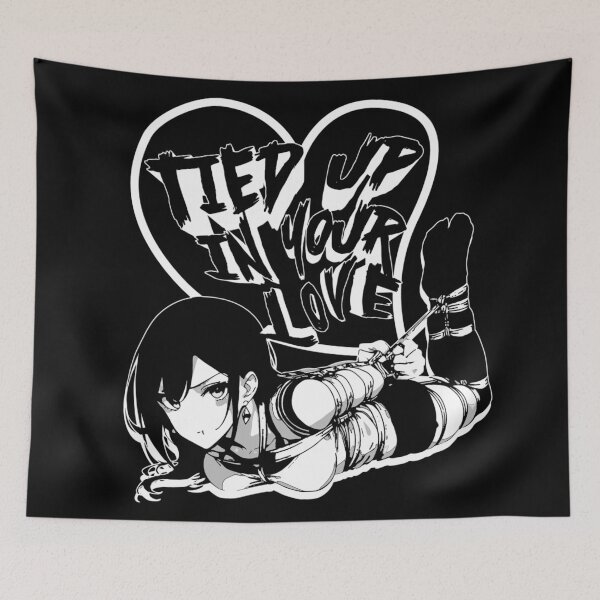 Item preview, Tifa Shibari Tied up in ur LUV #3 BW Monochrome H-Ero-Manga Edit designed and sold by MikaseSan.