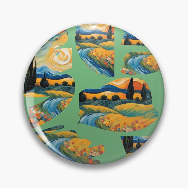 Item preview, Van Gogh Style Design Landscape Provence designed and sold by Arkeso.