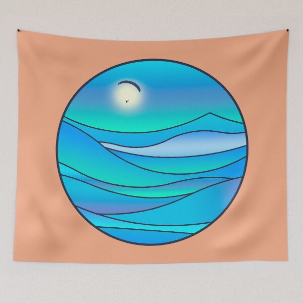 Item preview, Paraglide. Hills. designed and sold by tabemisa.