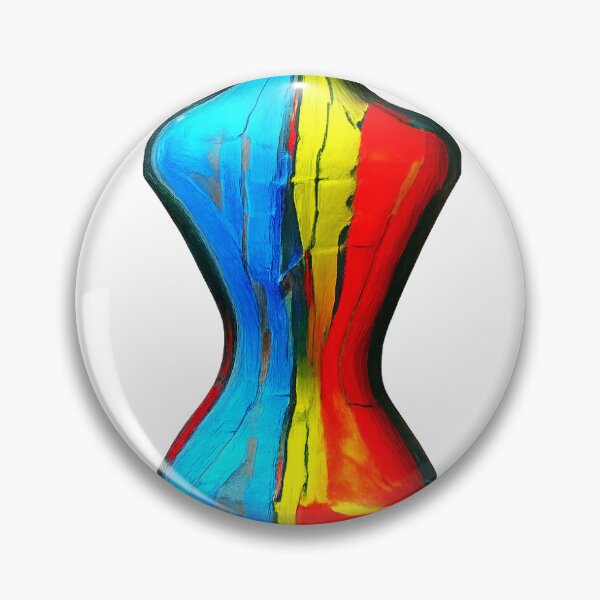 Item preview, Abstract Colorful Female Sculpture – Modern Art Design designed and sold by Mido-artister.