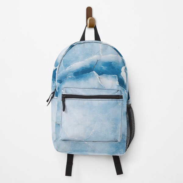 Item preview, Cracked Ice Texture – Frozen Surface with Deep Blue Fractures designed and sold by MonxArt.