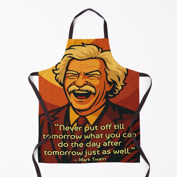 Item preview, Funny quote by Mark Twain designed and sold by eebee00.