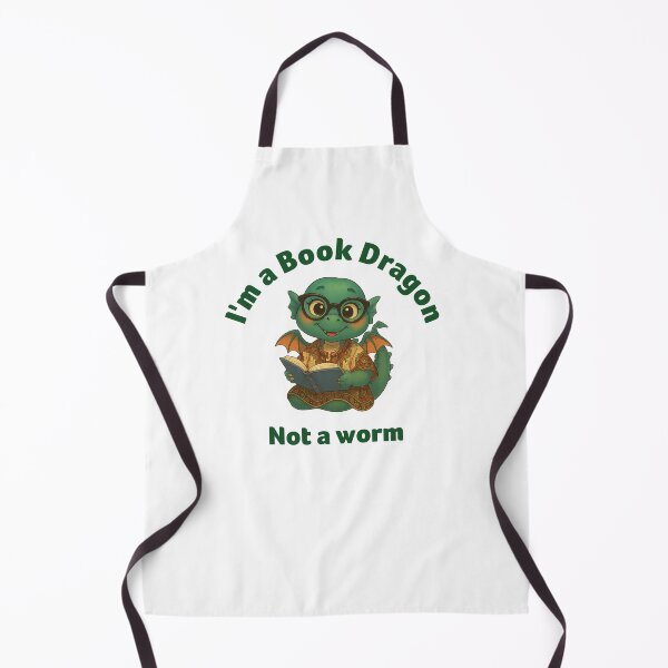 Item preview, I'm a Book Dragon, Not a Worm Generic designed and sold by Jhullie.