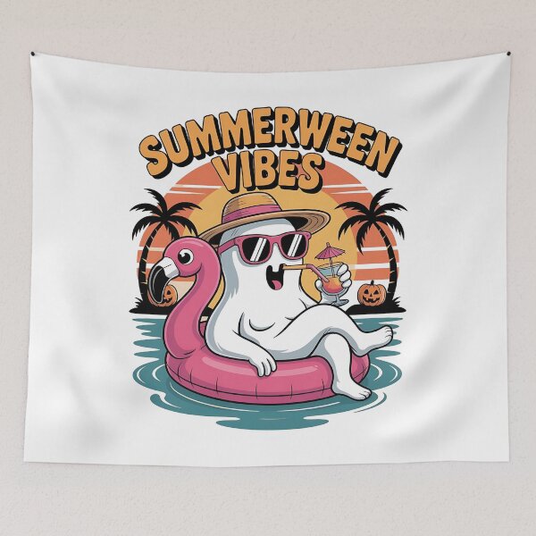 Item preview, Summerween - Summerween boo - Summerween vibes - Summerween spooky - Summerween Creepy designed and sold by JansenGS.