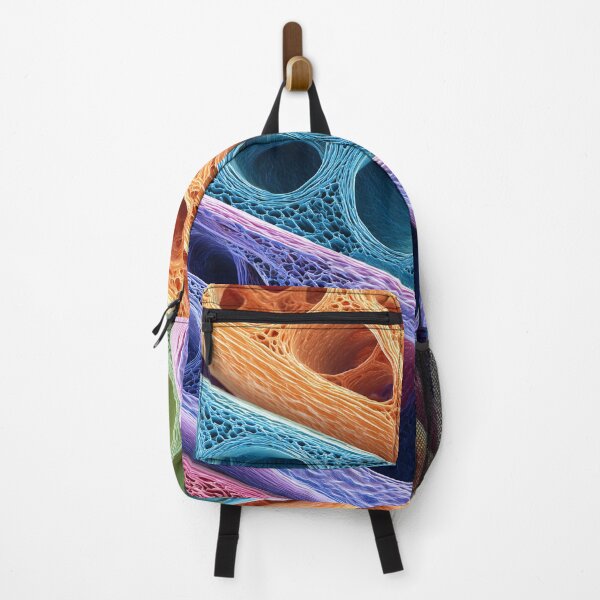 Item preview, Colorful Microscopic Cell Structure – Organic Pattern Close-Up designed and sold by MonxArt.