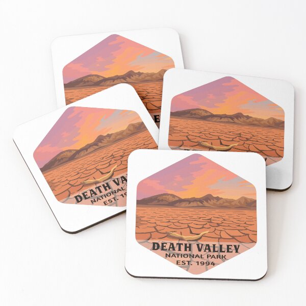 Item preview, Death Valley National Park Retro Sticker designed and sold by Ismeal Von.
