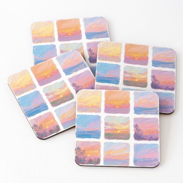 Item preview, Sunset Abstractions Miniature Collection designed and sold by Kayslab.