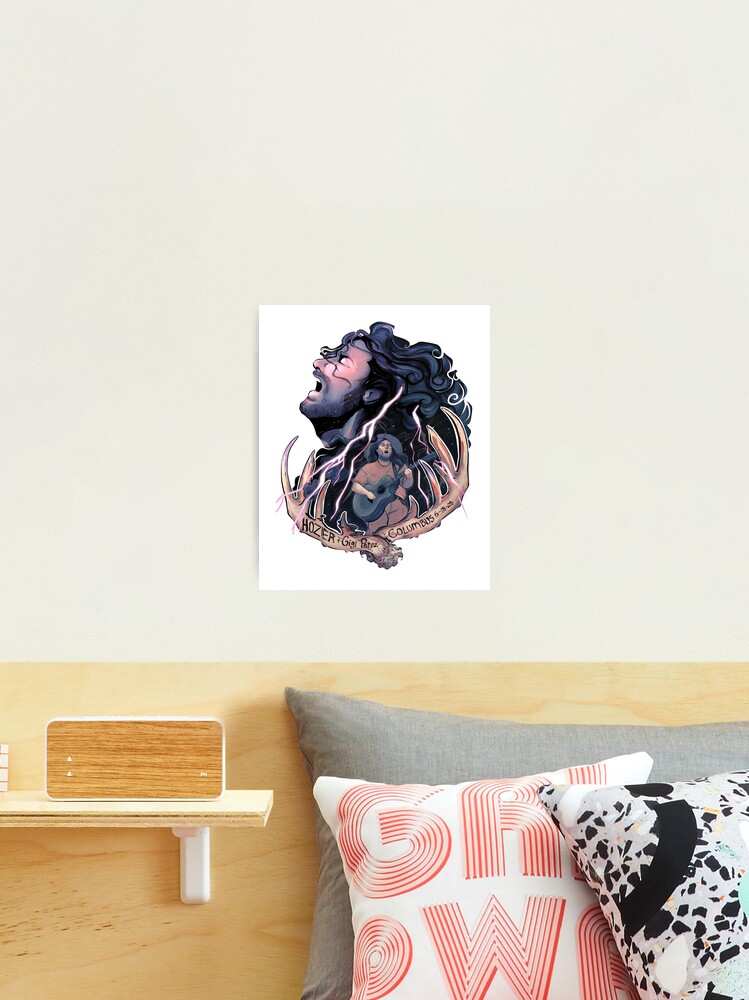 Thumbnail 2 of 3, Photographic Print, Hozier and Gigi Perez Columbus Storm designed and sold by Outraged-Artist.