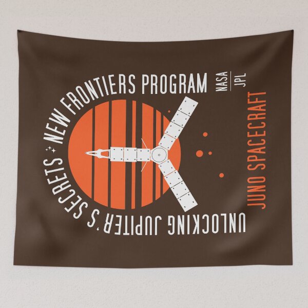 Item preview, Unlocking Jupiter's Secrets. New Frontiers Program. NASA/JPL (Washed and Worn) designed and sold by BGALAXY.