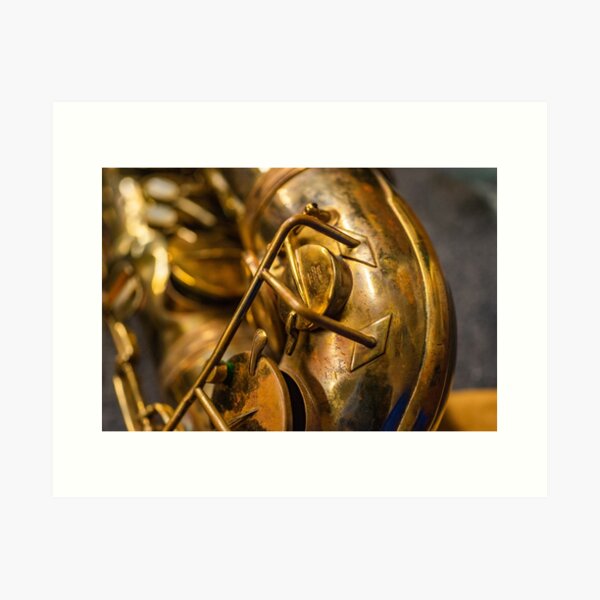 Jazz Saxophone Art Print