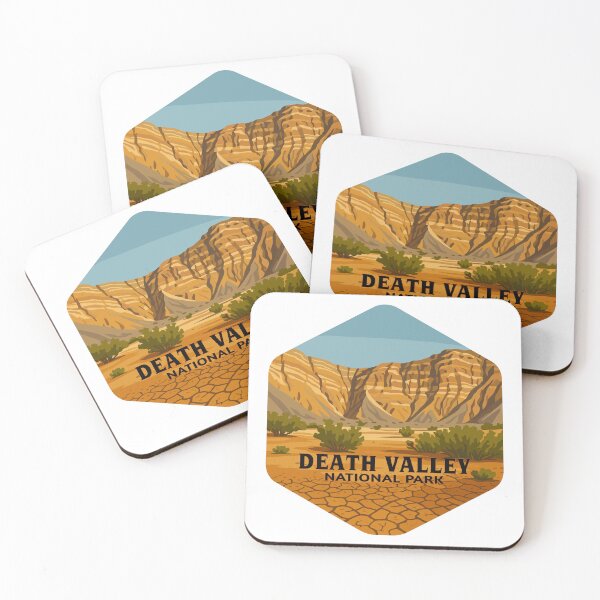 Item preview, Death Valley National Park Retro Sticker designed and sold by Ismeal Von.